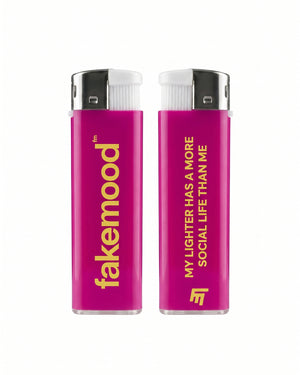 THE SOCIAL LIFE LIGHTER - FUCHSIA