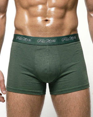 MEN’S 2-PACK BOXER - WHITE/GREEN