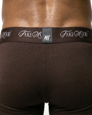 MEN’S 2-PACK BOXER - BLACK/BROWN