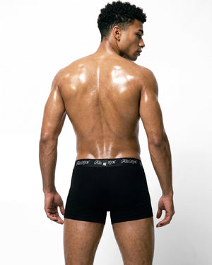 MEN’S 2-PACK BOXER - BLACK/BROWN
