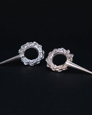 HUMAN OBJECT BUD EARRING