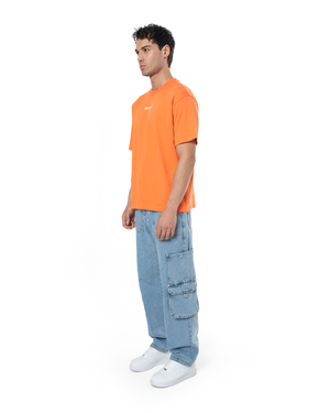 UNISEX DETROIT DENIM CARGO PANTS - BLUE