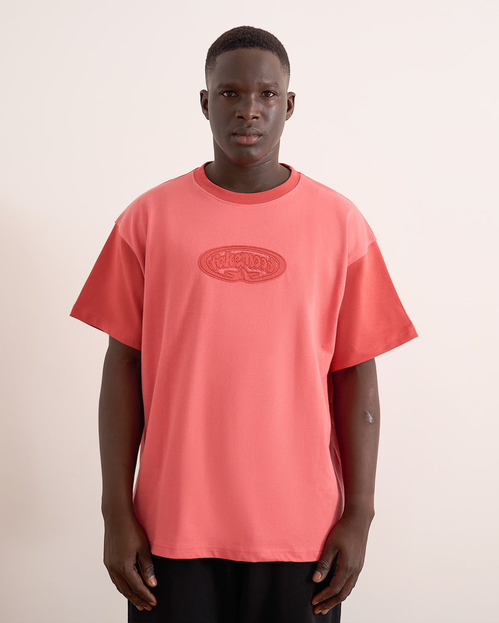 Mood Traveler Baskılı T-Shirt - Kırmızı