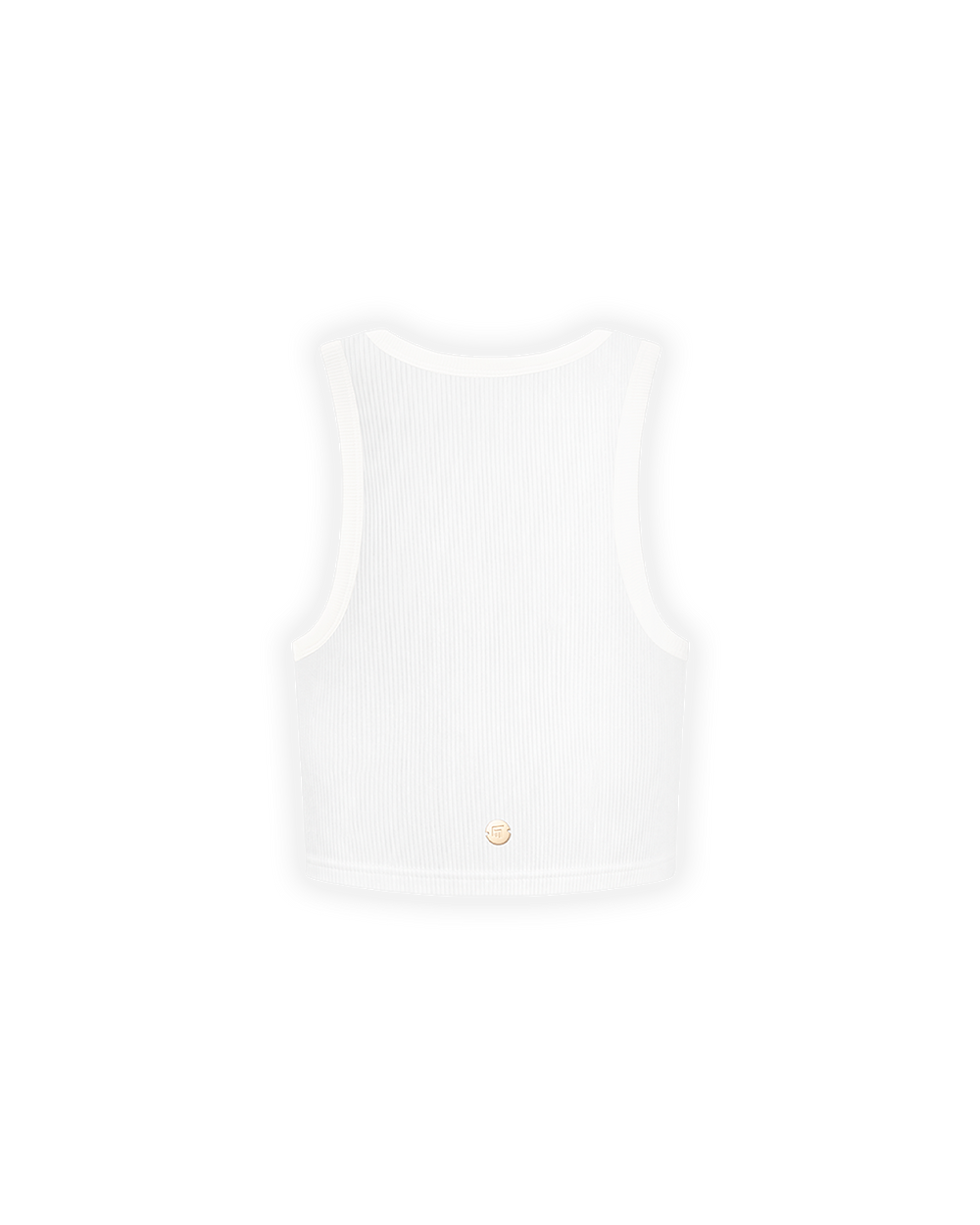 KADIN FAKEMOOD NAKIŞLI CROP TOP - BEYAZ