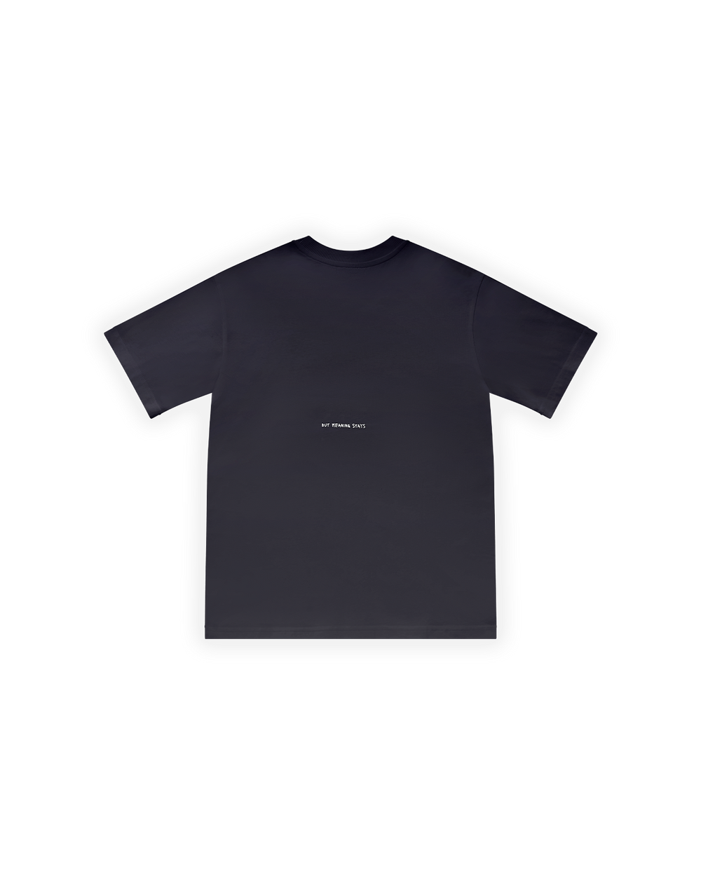 ERKEK OVERSIZE BASIC BASKILI TİŞÖRT - SİYAH