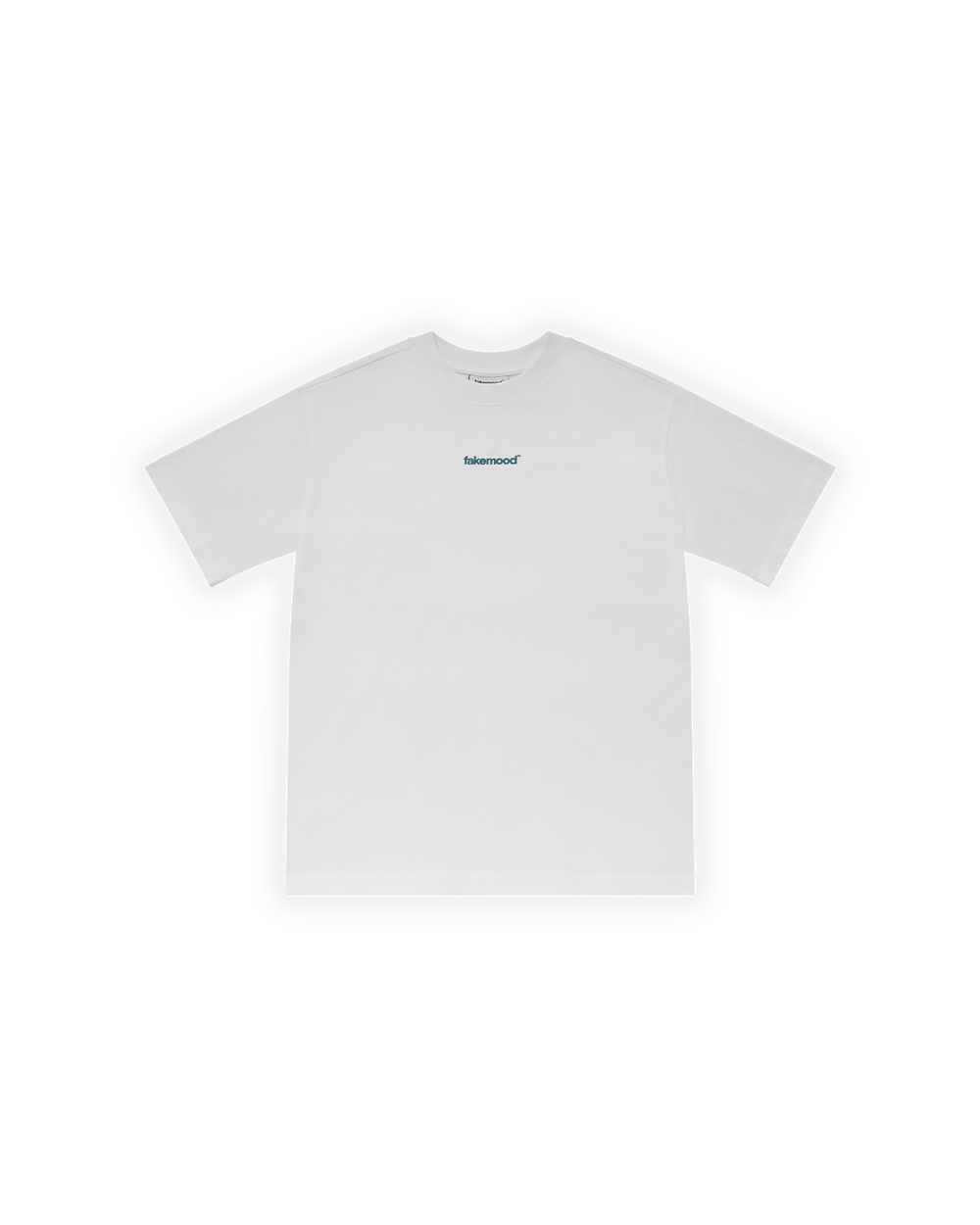 ERKEK OVERSIZE BASIC BASKILI TİŞÖRT - BEYAZ