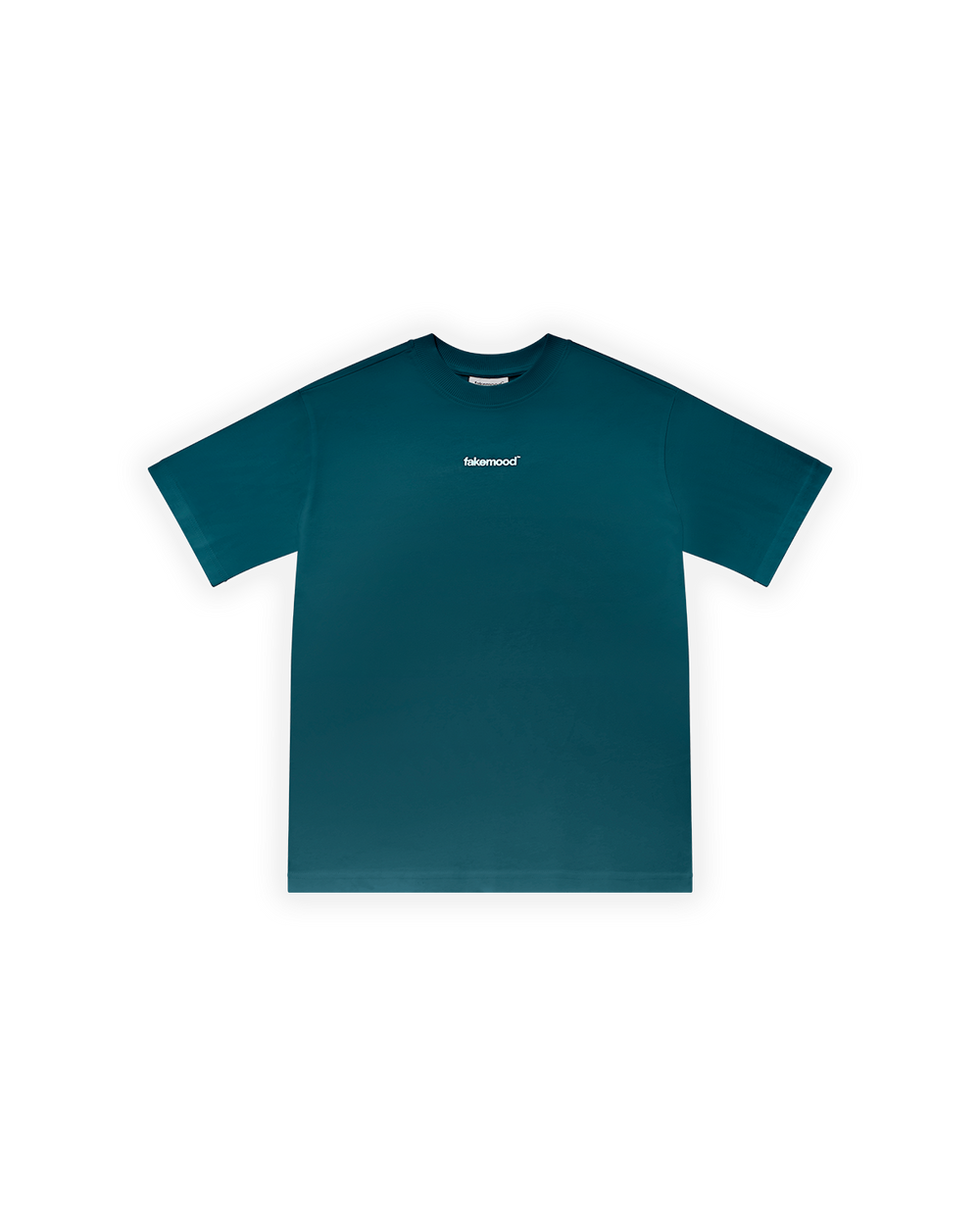 ERKEK OVERSIZE BASIC BASKILI TİŞÖRT - YEŞİL