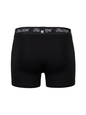 MEN’S 2-PACK BOXER - BLACK/BROWN