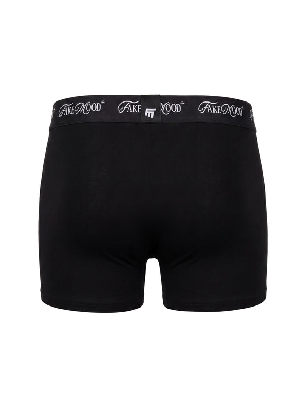 MEN’S 2-PACK BOXER - BLACK/BROWN