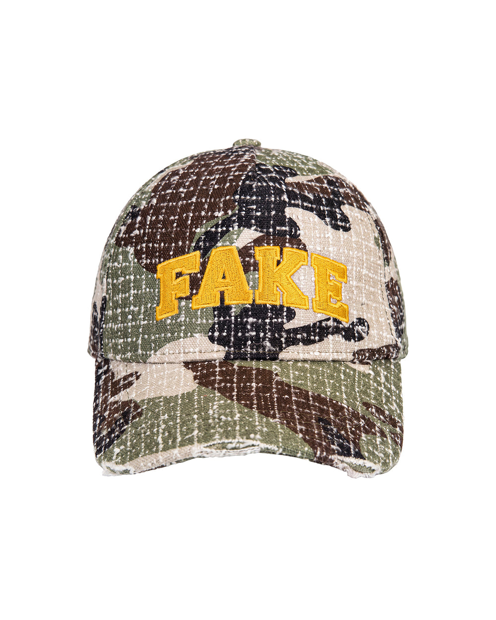 UNISEX FAKEMOOD NAKIŞLI CAP- KAMUFLAJ
