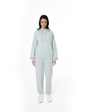 UNISEX CORE HOODIE - BLUE GRAY