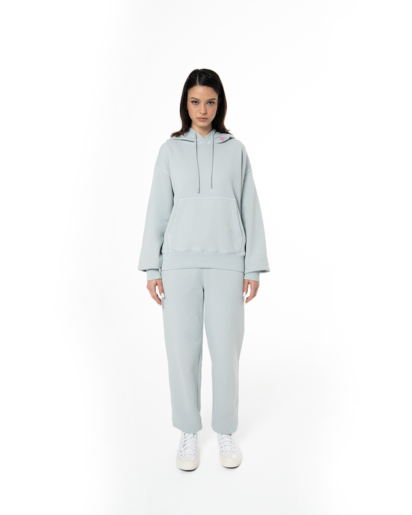 UNISEX CORE HOODIE - BLUE GRAY