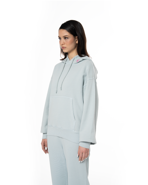 UNISEX CORE HOODIE - BLUE GRAY