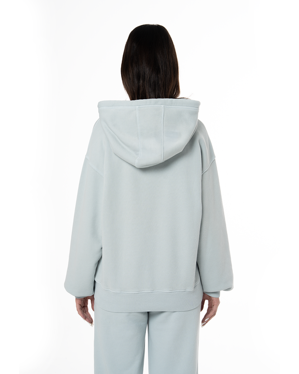 UNISEX CORE HOODIE - BLUE GRAY