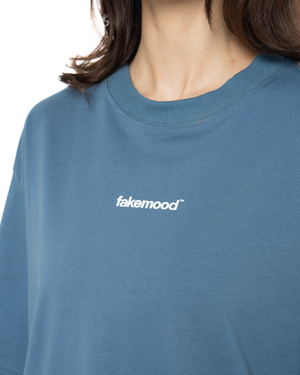 UNISEX CORE TEE - BLUE GRAY