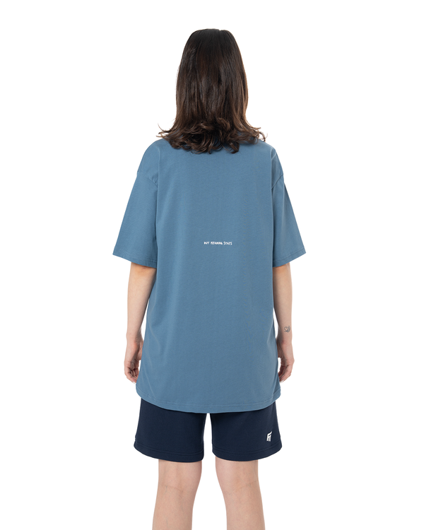 UNISEX CORE TEE - BLUE GRAY