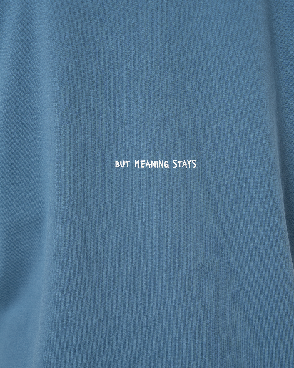 UNISEX CORE TEE - BLUE GRAY