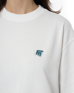 FM MEMBERS CREW COMFY FIT TEE - WHITE