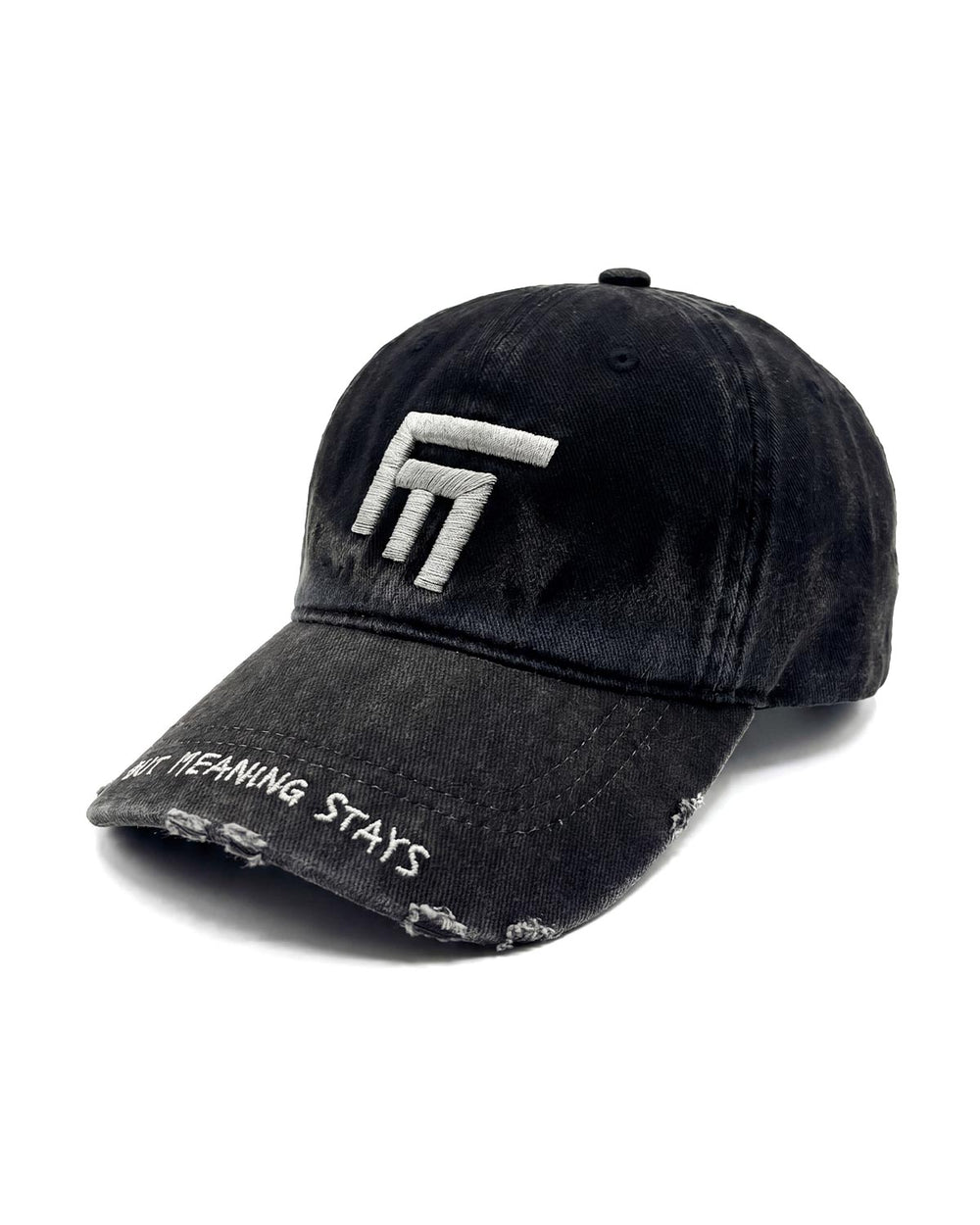 UNISEX 3D FM ICON CARBON BLACK CAP