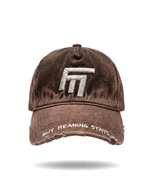 UNISEX 3D FM ICON WALNUT BROWN CAP