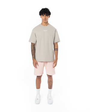 UNISEX CORE TEE - STONE