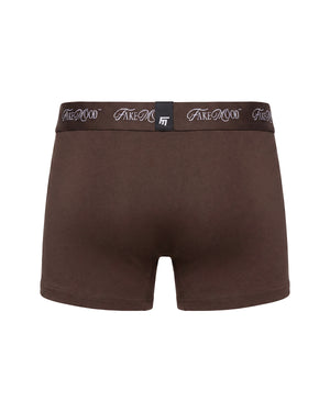 MEN’S 2-PACK BOXER - BLACK/BROWN