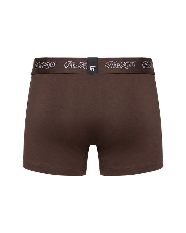 MEN’S 2-PACK BOXER - BLACK/BROWN