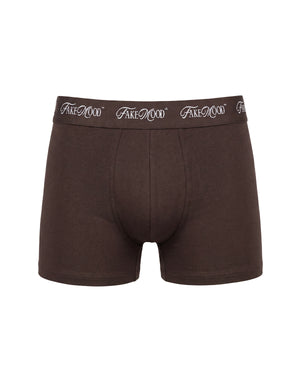MEN’S 2-PACK BOXER - BLACK/BROWN