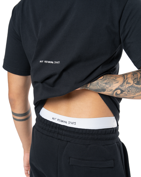 UNISEX CORE TEE - BLACK