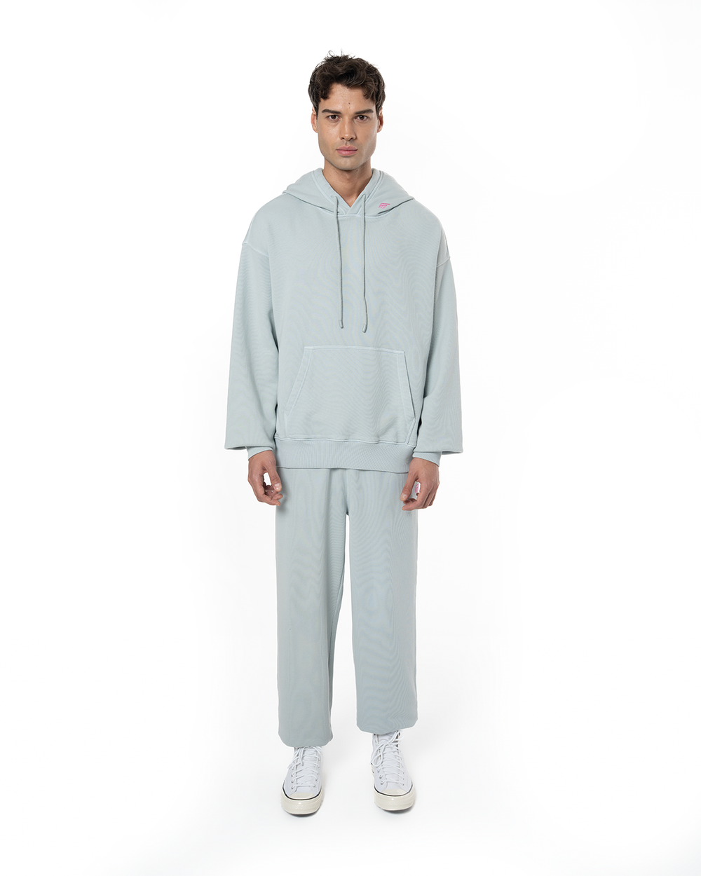 UNISEX CORE HOODIE - BLUE GRAY