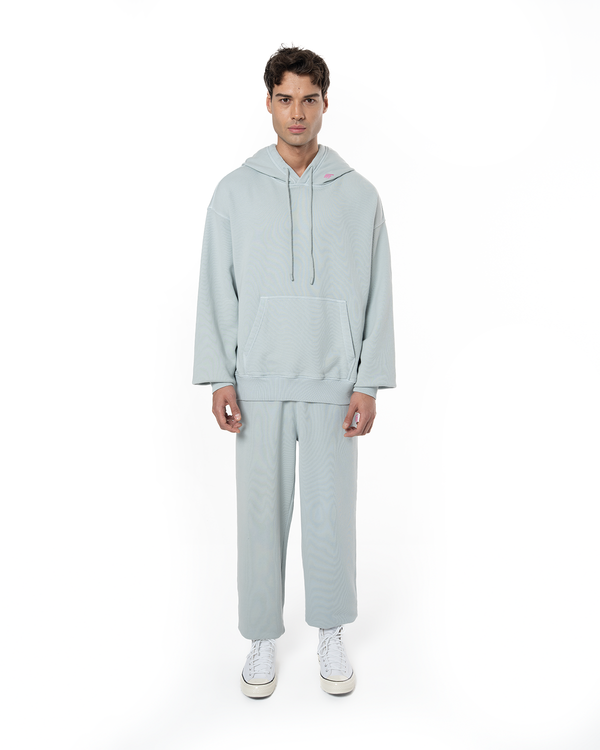 UNISEX CORE HOODIE - BLUE GRAY