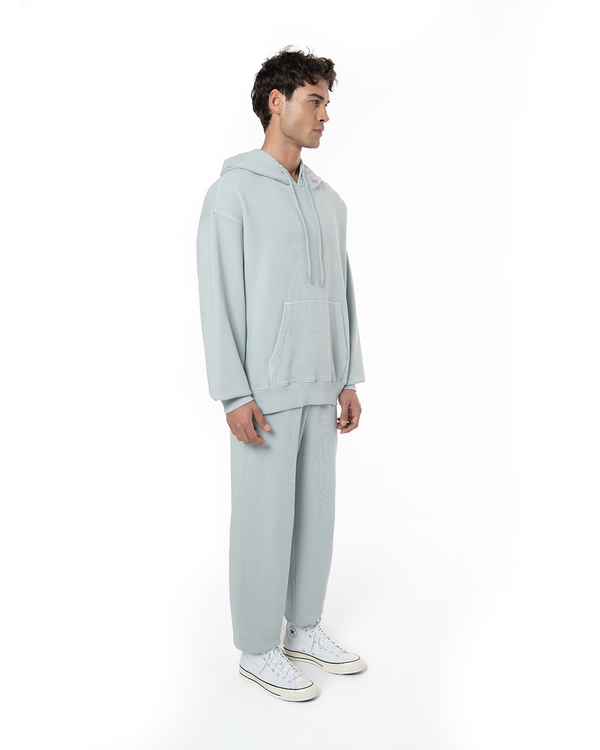 UNISEX CORE HOODIE - BLUE GRAY