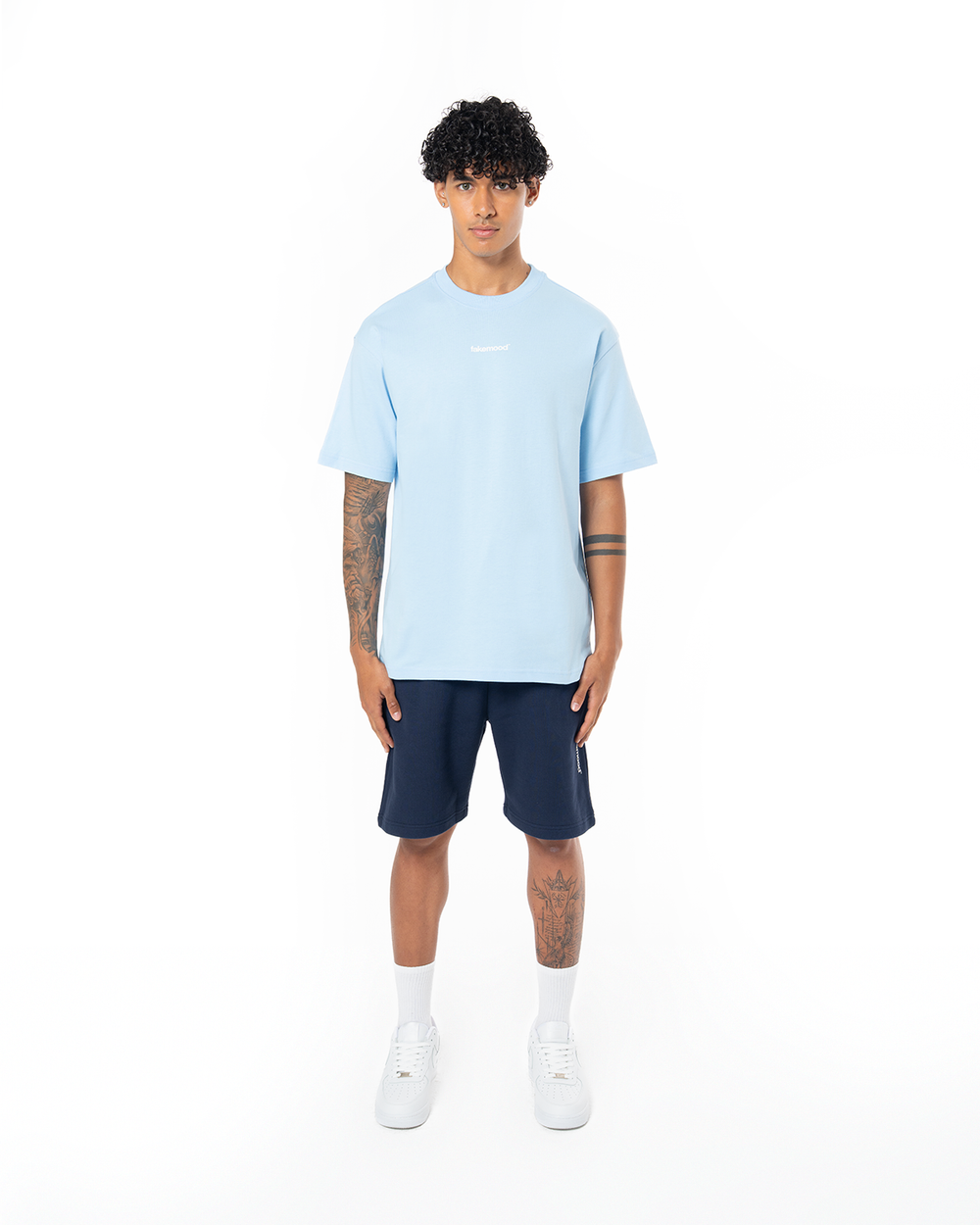 UNISEX CORE TEE - BABY BLUE