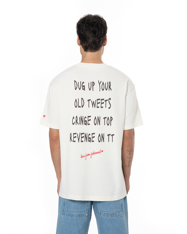 UNISEX TWITTER - LOVE FROM FM SERIES #2 TEE - WHITE
