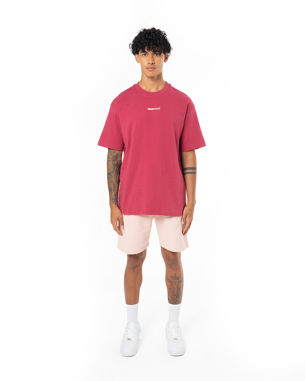UNISEX CORE TEE - BURGUNDRY