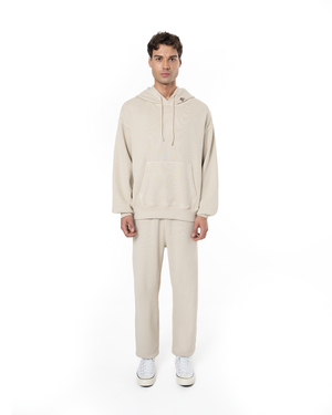 UNISEX CORE HOODIE - BEIGE