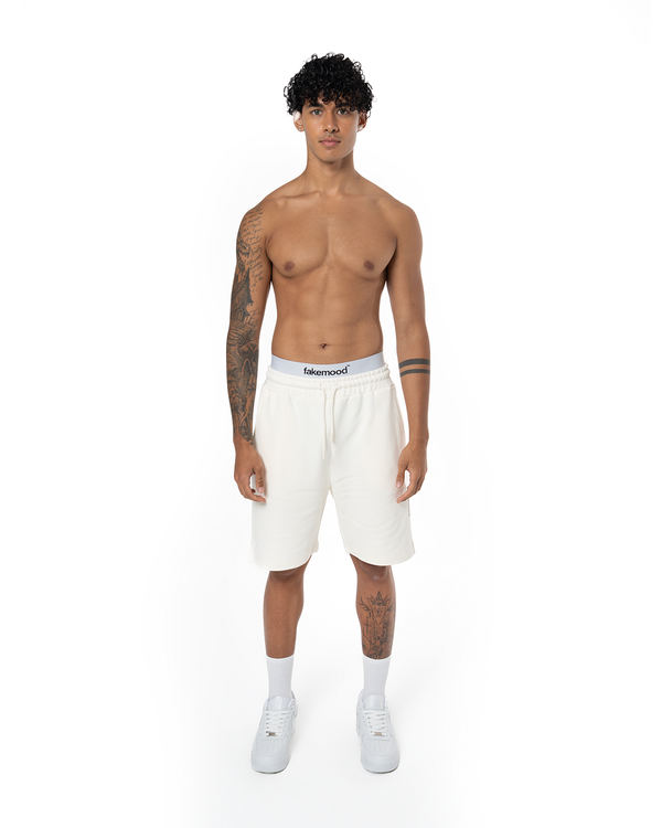 UNISEX CORE SHORT - ANTIQUE WHITE