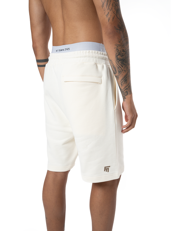 UNISEX CORE SHORT - ANTIQUE WHITE