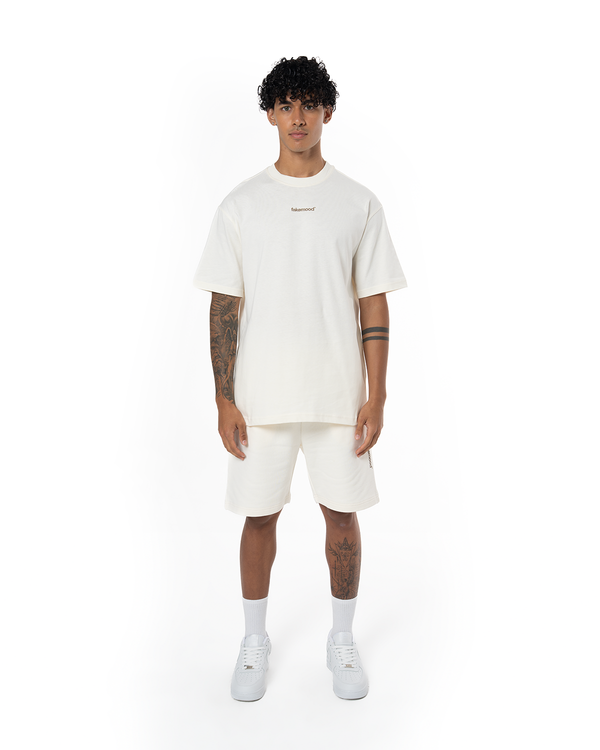 UNISEX CORE SHORT - ANTIQUE WHITE