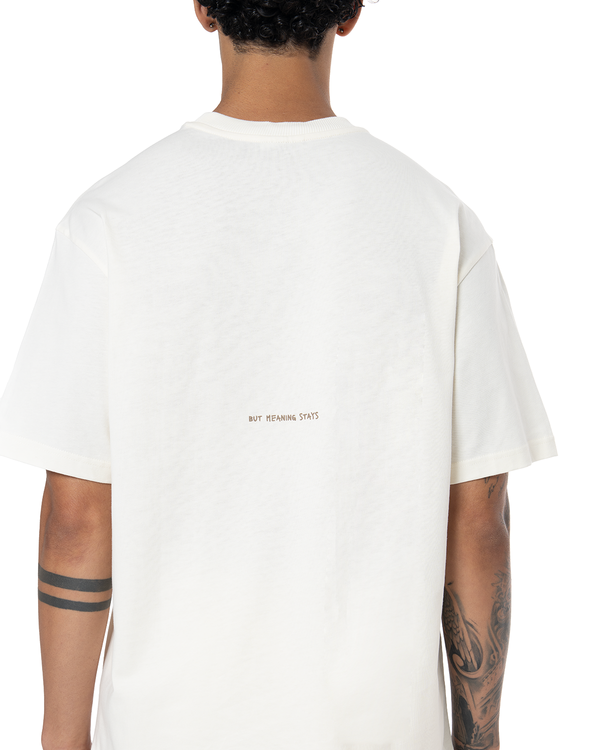 UNISEX CORE TEE - ANTIQUE WHITE