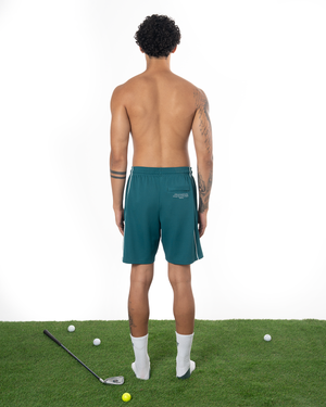 COLLARED JERSEY SHORT - GREEN