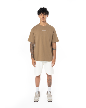 UNISEX CORE TEE - BROWN