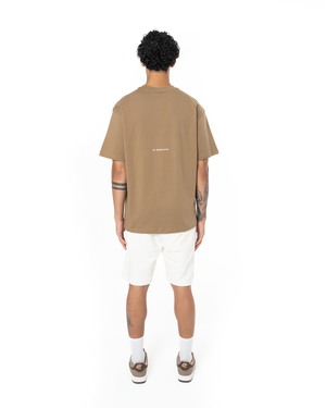 UNISEX CORE TEE - BROWN