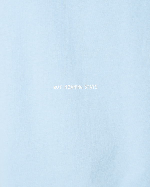 UNISEX CORE TEE - BABY BLUE