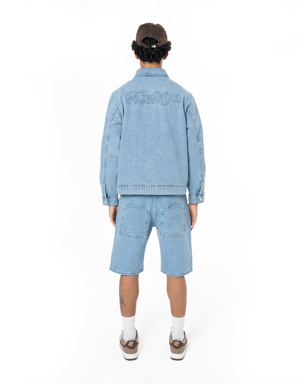 UNISEX DETROIT DENIM JACKET - BLUE