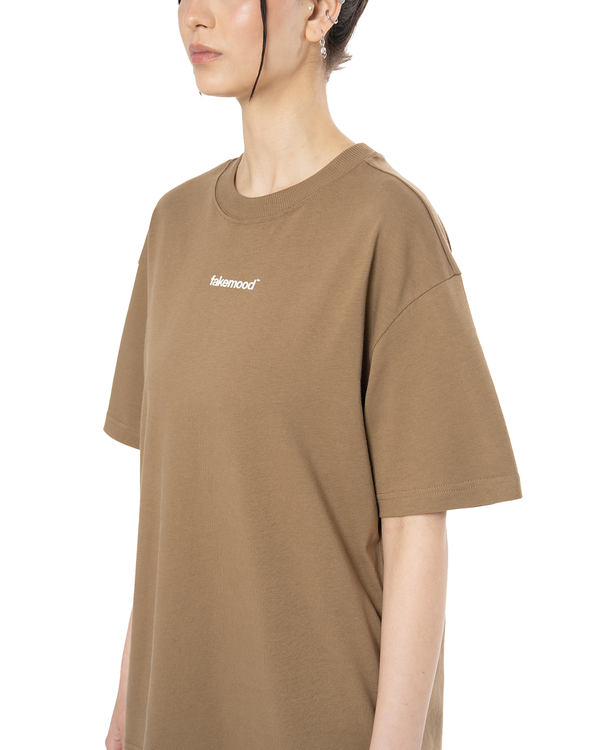 UNISEX CORE TEE - BROWN