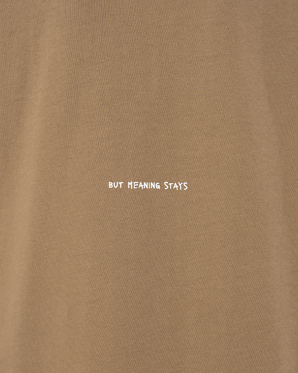 UNISEX CORE TEE - BROWN