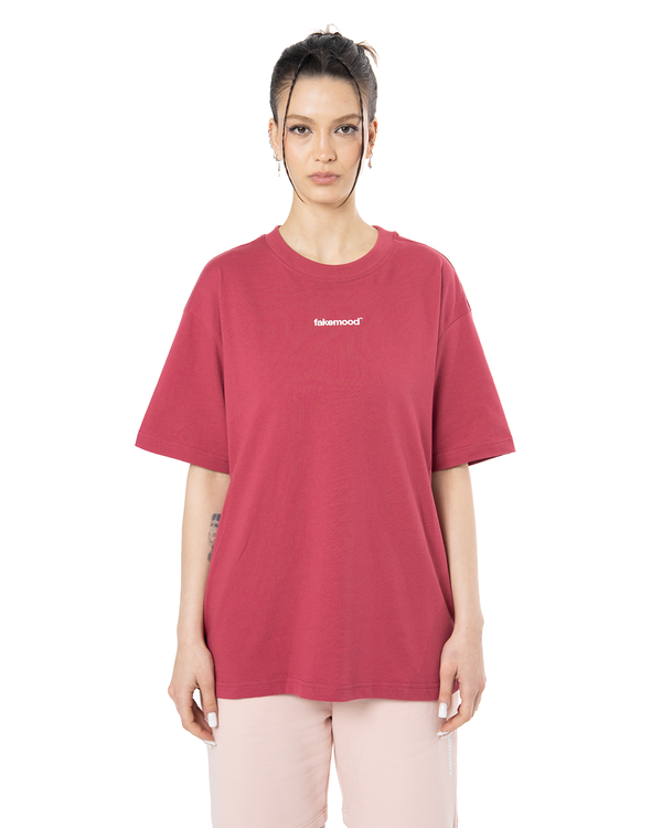 UNISEX CORE TEE - BURGUNDRY