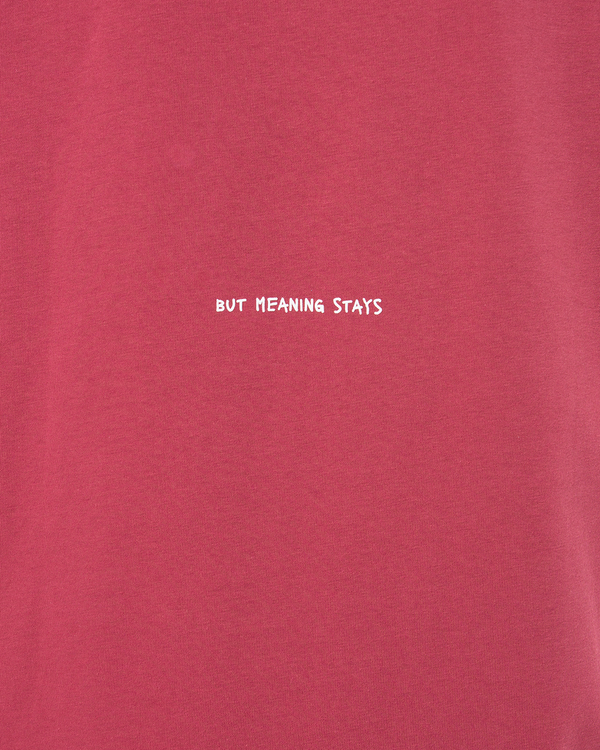 UNISEX CORE TEE - BURGUNDRY