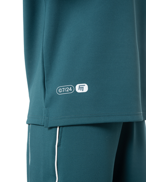 UNISEX COLLARED GOLF CLUB JERSEY TOP - GREEN
